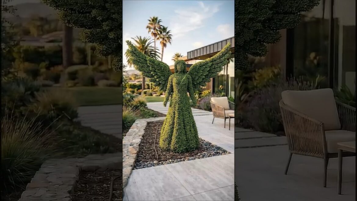 We Turned a Plant Into an Angel 👀 We Turned a Plant Into an Angel 👀