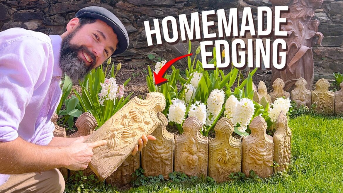 I Made Victorian Garden Edging from Scratch!