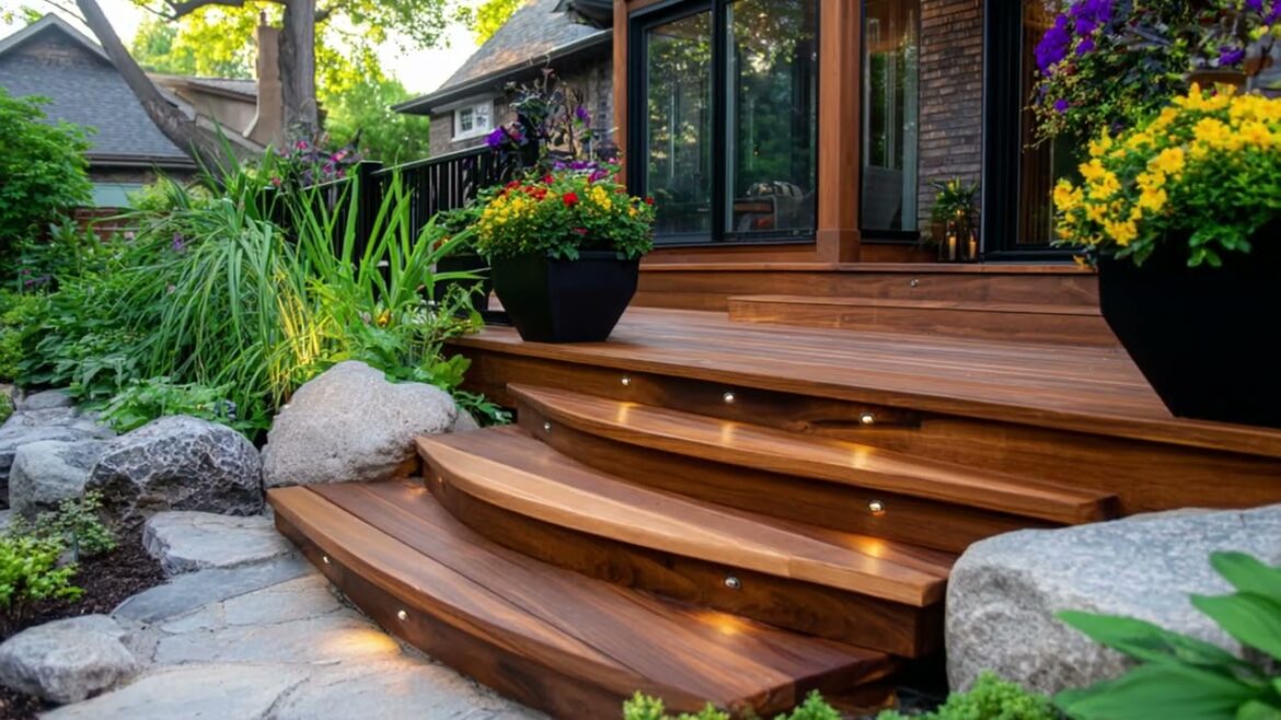 Floating Deck Garden Design – Elevated Platforms for Modern Outdoor Living Areas!