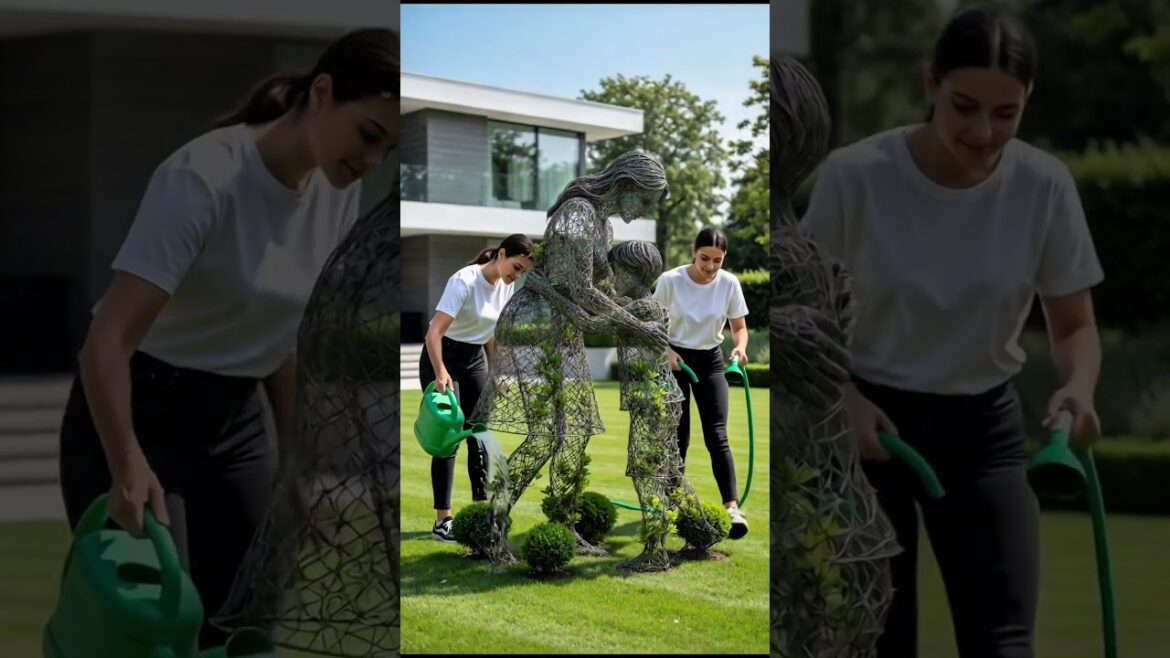 A Billionaire Created a A Mother And SonTopiary in His Backyard 🤱🏻