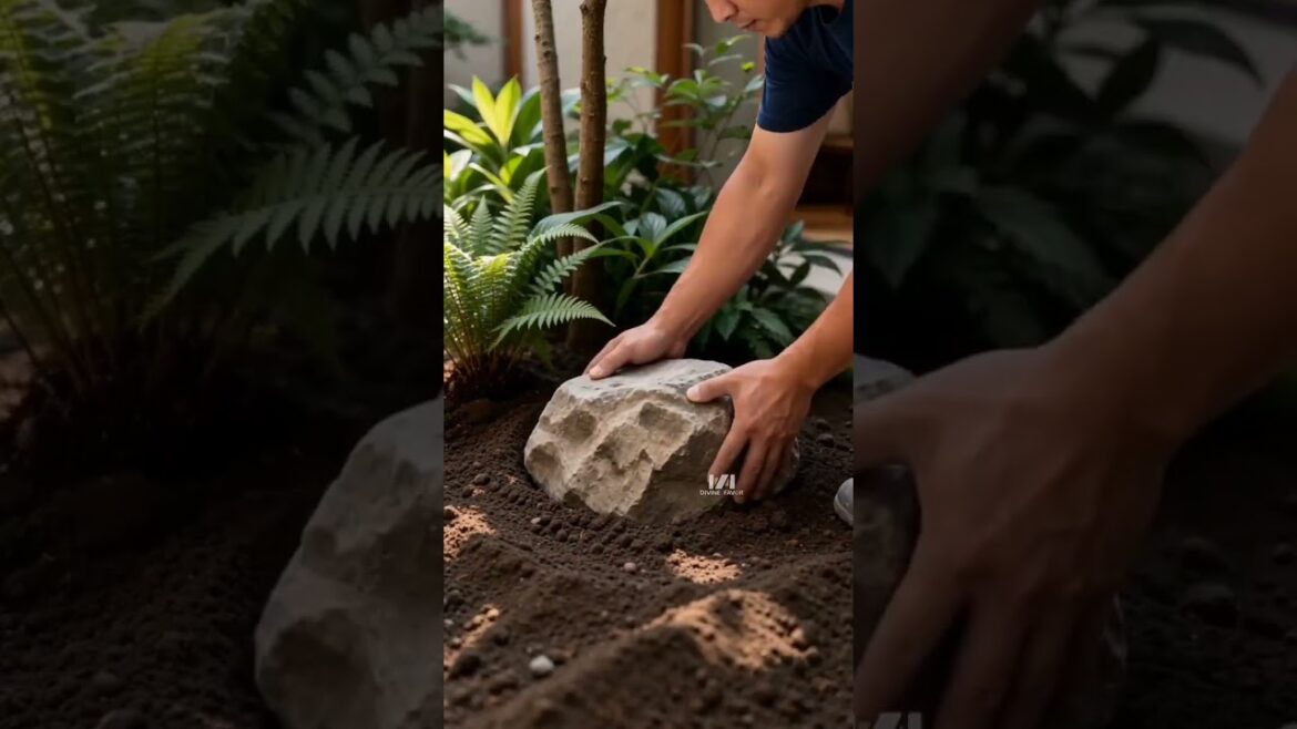 Transforming a skylight into a secluded paradise #SpaceDesign #gardendesign #garden #plants Transforming a skylight into a secluded paradise #SpaceDesign #gardendesign #garden #plants