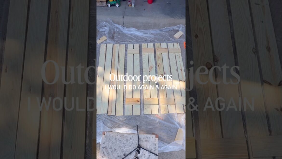 Outdoor projects that I would do again and again 🌱🏡✨ Outdoor projects that I would do again and again 🌱🏡✨