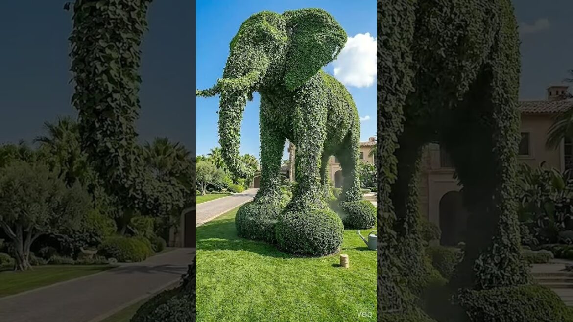 We Turned Topiary Into an Elephant ππΏ #ElephantTree #Garden #Topiary #Timelapse #Shorts #Viral We Turned Topiary Into an Elephant ππΏ #ElephantTree #Garden #Topiary #Timelapse #Shorts #Viral