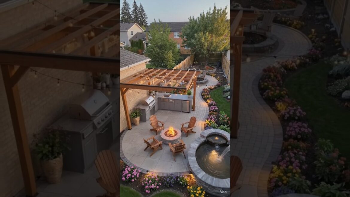 backyard garden 🪏 #shorts #gardentransformation #garden