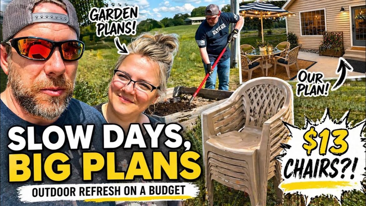 Slow Days, Big Plans: Outdoor Refresh on a Budget Slow Days, Big Plans: Outdoor Refresh on a Budget