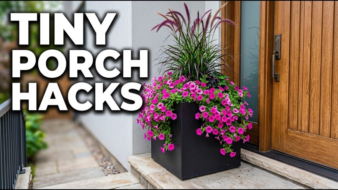Small Front Porch Planter Ideas: Modern Container Gardening