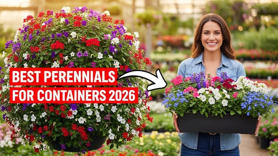 10 Most Easiest Perennials for Container Gardening (Low Effort, Big Impact!) 10 Most Easiest Perennials for Container Gardening (Low Effort, Big Impact!)