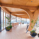 Timber Structure Pedestrian Bridge of Yitaiyipin Garden / GREEN ARCHITECTS + gad - Interior Photography, Wood, Beam