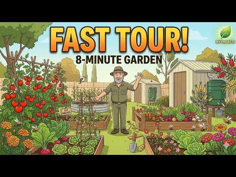 8-Minute Backyard Garden Tour 🌿 | DIY Projects, Plants & Landscaping Inspiration 8-Minute Backyard Garden Tour 🌿 | DIY Projects, Plants & Landscaping Inspiration