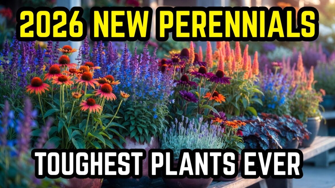 🍃 7 Toughest New Perennials for 2026 (Low Maintenance Plants That Thrive on Neglect)😍