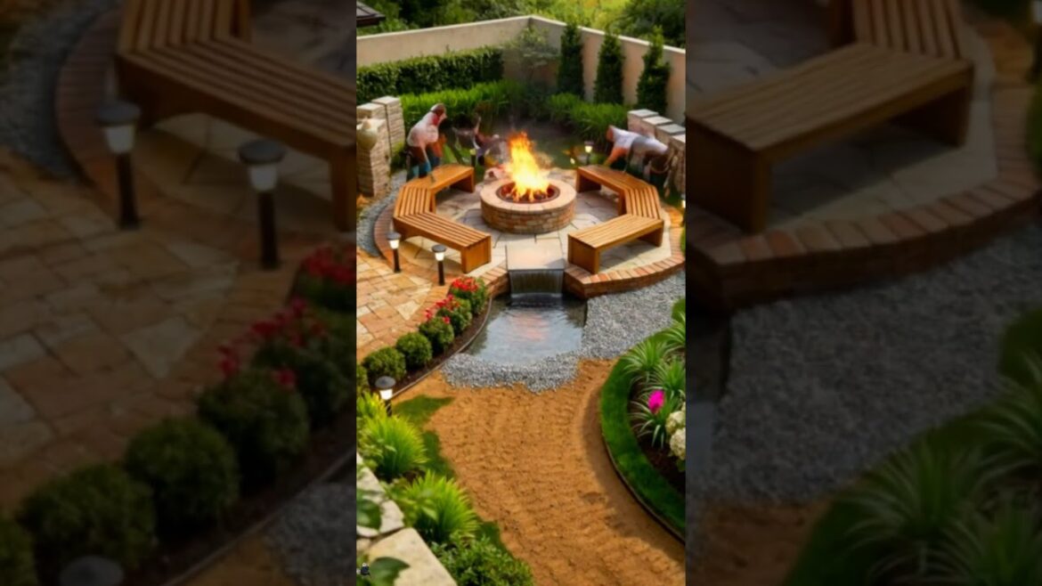 ✨Wow effect in 5 seconds! 🌸 Fairytale DIY backyard decor #landscape #garden #eleganthomes #home ✨Wow effect in 5 seconds! 🌸 Fairytale DIY backyard decor #landscape #garden #eleganthomes #home