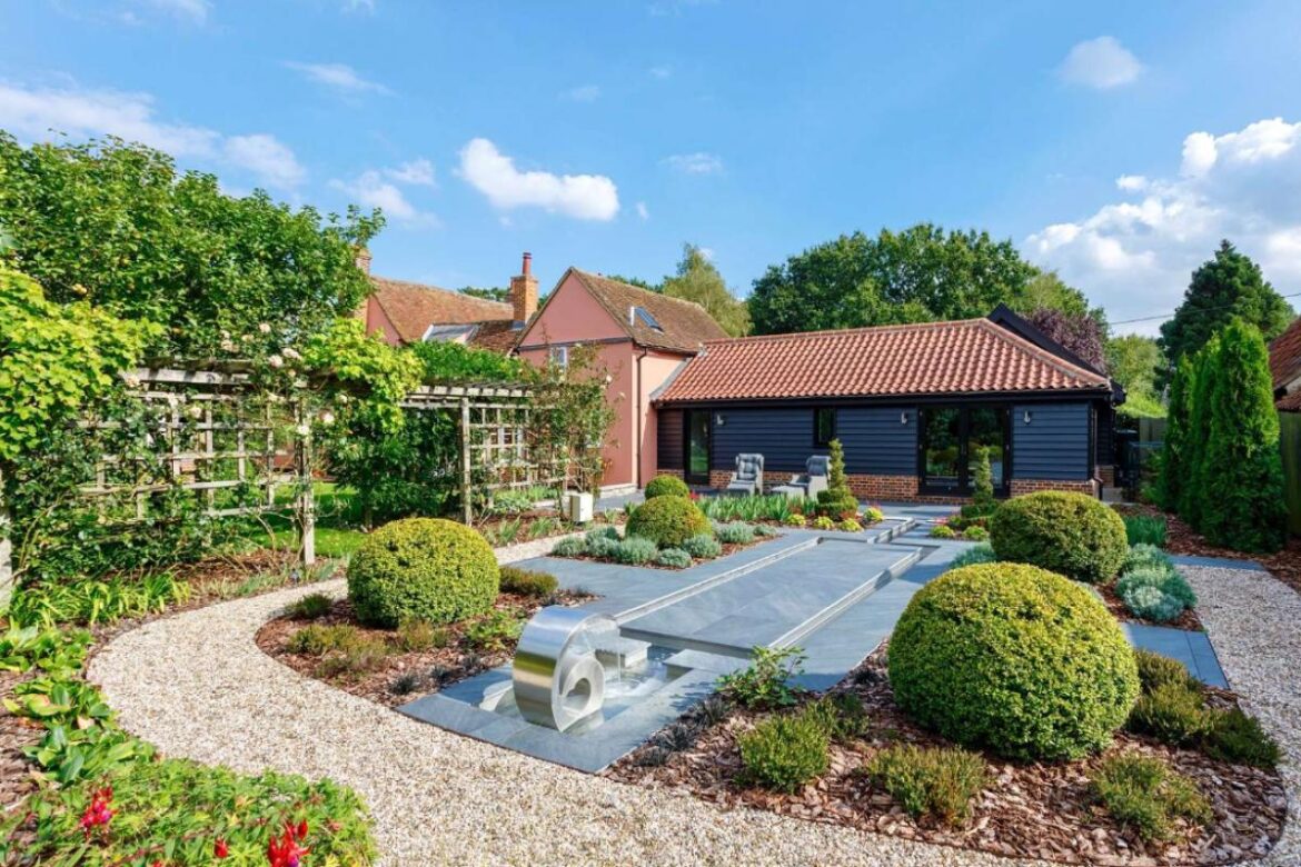 Village home with stunning water feature goes on the market