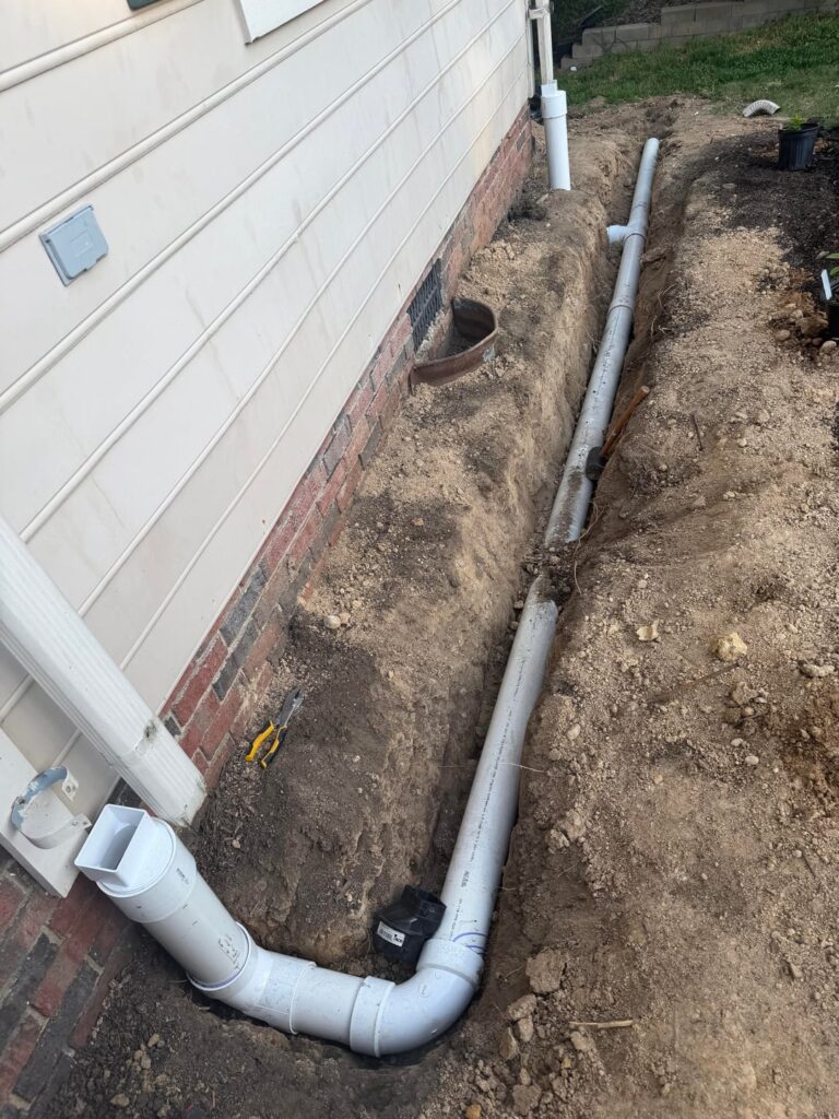 Help finishing drain line