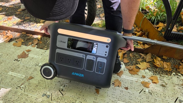 The Anker Prime Go massive power station with so many power ports.