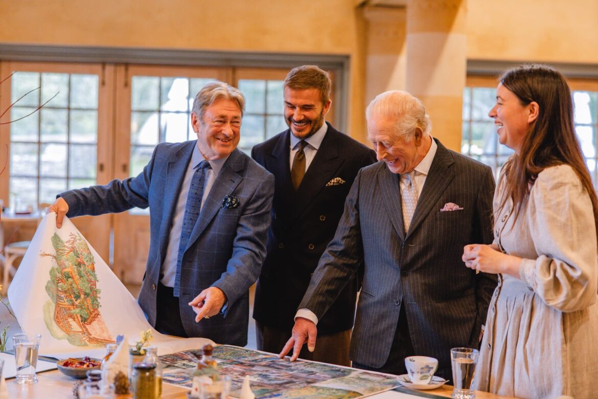 King Charles III oversees final plans for RHS Chelsea Curious Garden King Charles III oversees final plans for RHS Chelsea Curious Garden