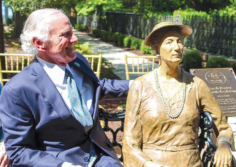 Columbia Garden Club dedicates statue of founding member Photo courtesy of Columbia Garden Club