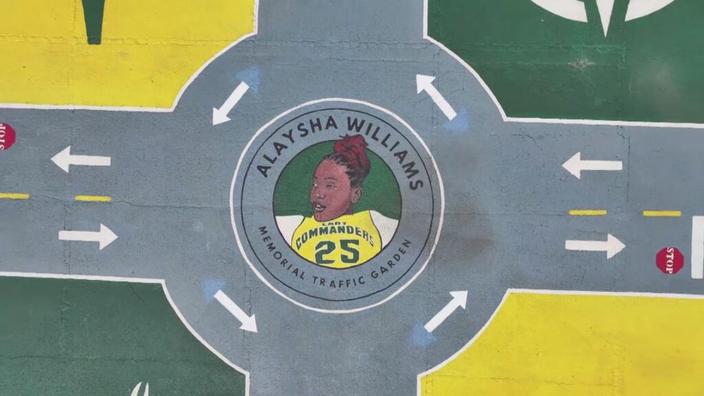 'Keep other kids safe': Alaysha Williams Memorial Traffic Garden opens at Ed White High