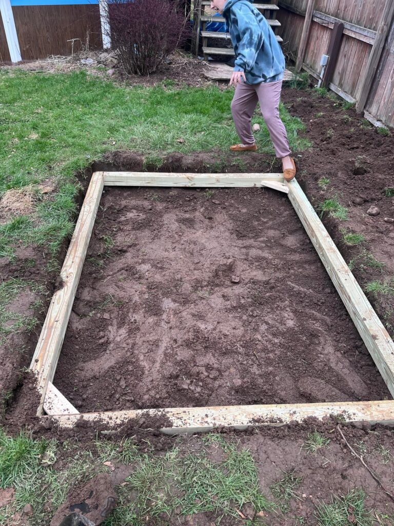 Finished my foundation today! Left some openings on the bottom to create a chimney effect through the roof vent.