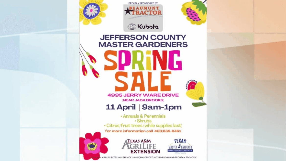 Jefferson County Master Gardeners prepare for another Southeast Texas plant sale station icon