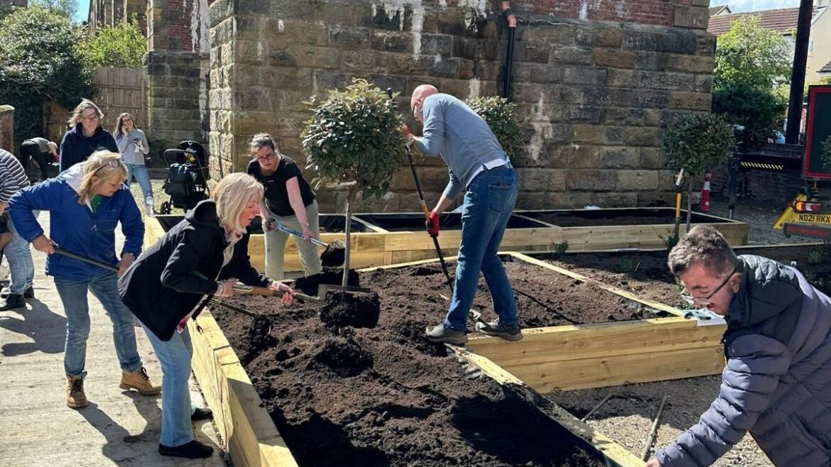 Wellbeing garden opens to combat isolation