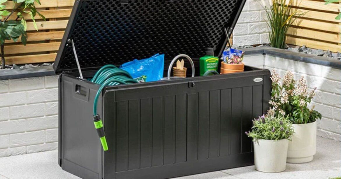 Garden storage box now less than £51 Garden storage box now less than £51