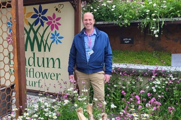 Peter Dowdall at Chelsea Flower Show Peter Dowdall at Chelsea Flower Show