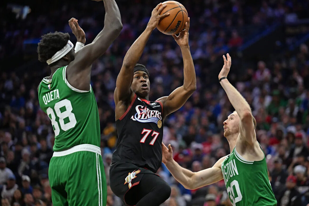 Will the Boston Celtics close out the Philadelphia 76ers at TD Garden in Game 5? Download app from appStore