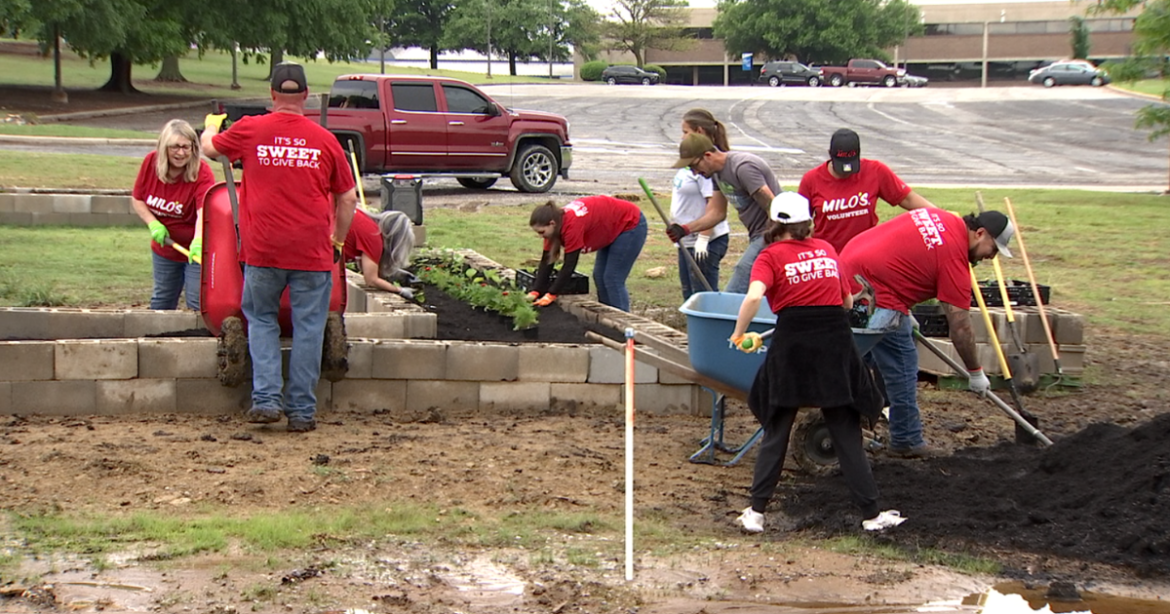 Milo’s Tea Company donates compost to Food On The Move’s community garden | News Milo’s Tea Company donates compost to Food On The Move's community garden | News