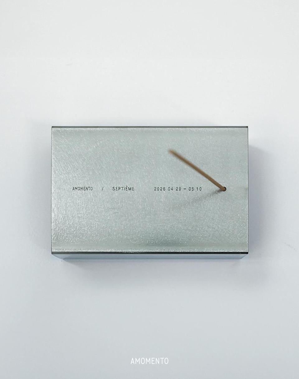 A special incense that Amomento designed for the pop-up.