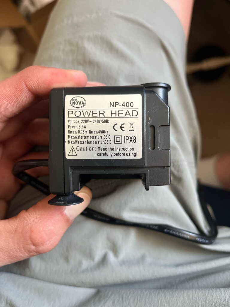 Pump small enough Pump small enough