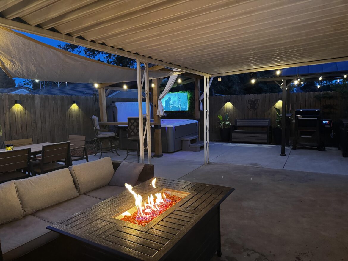 It took awhile, but my backyard has finally come together