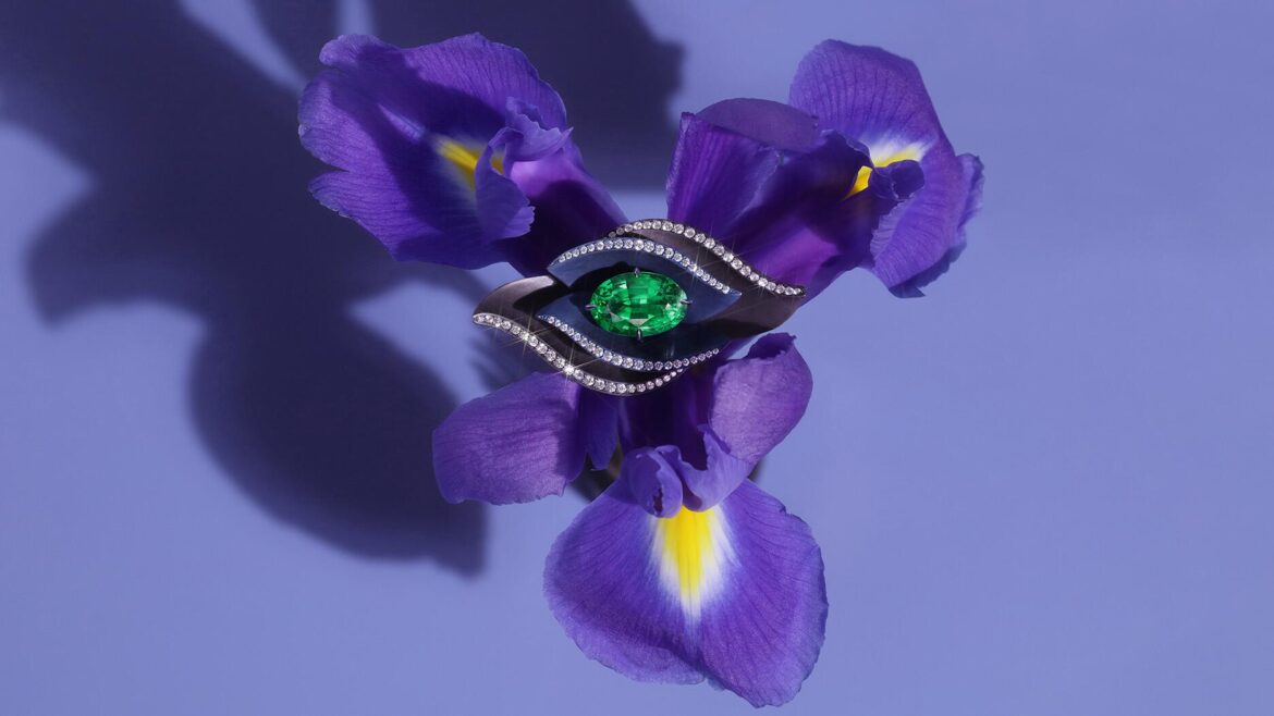 Adam Neeley’s High Jewelry Collection Steps Into Salvador Dalí’s Garden Adam Neeley Dali Garden Collection Eyris Ring