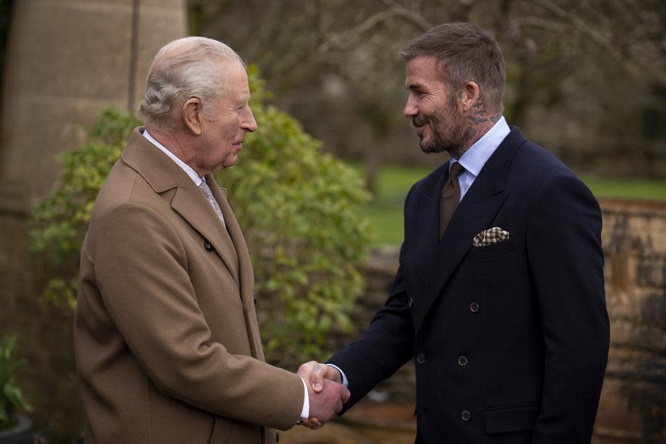 David Beckham to help create garden at RHS Chelsea Flower Show