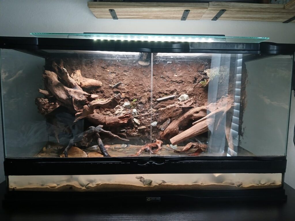 Tank is filled up now js waiting for plants to arrive!