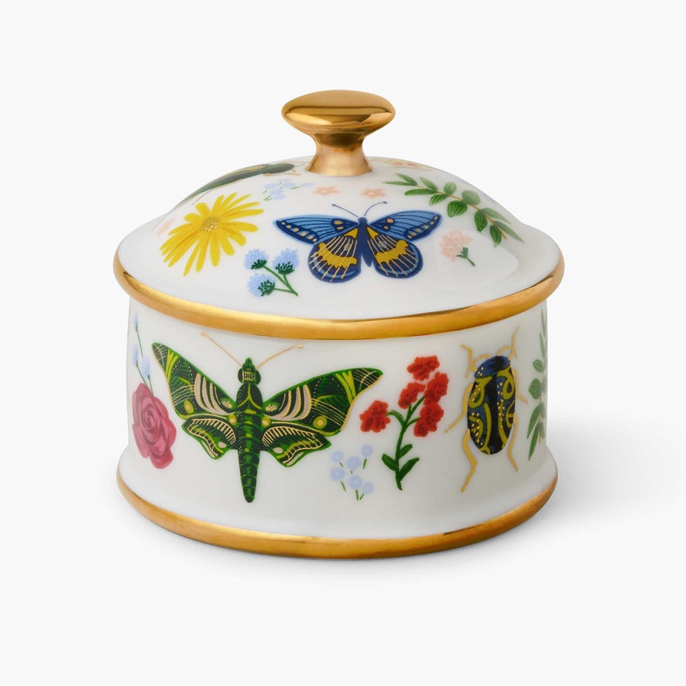Round Porcelain Box Round Porcelain Box