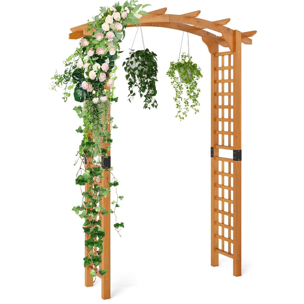 Wood Garden Arbor Trellis Wood Garden Arbor Trellis