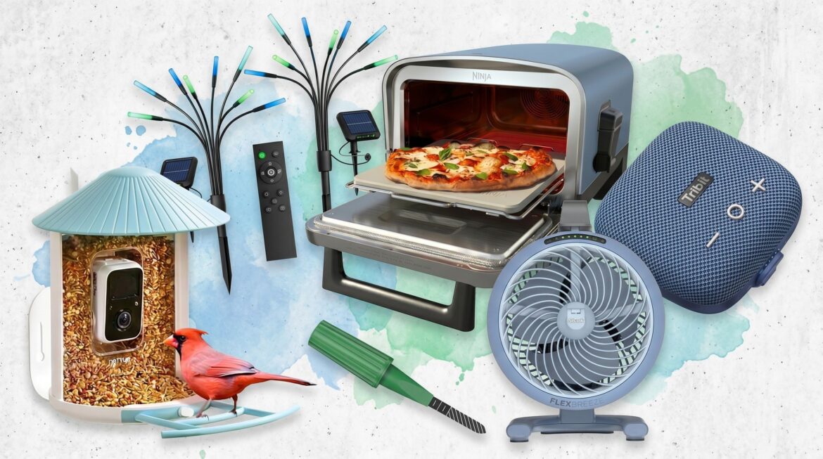 12 gadgets that will turn your mini garden into the perfect spot for watching nature or entertaining — from $20