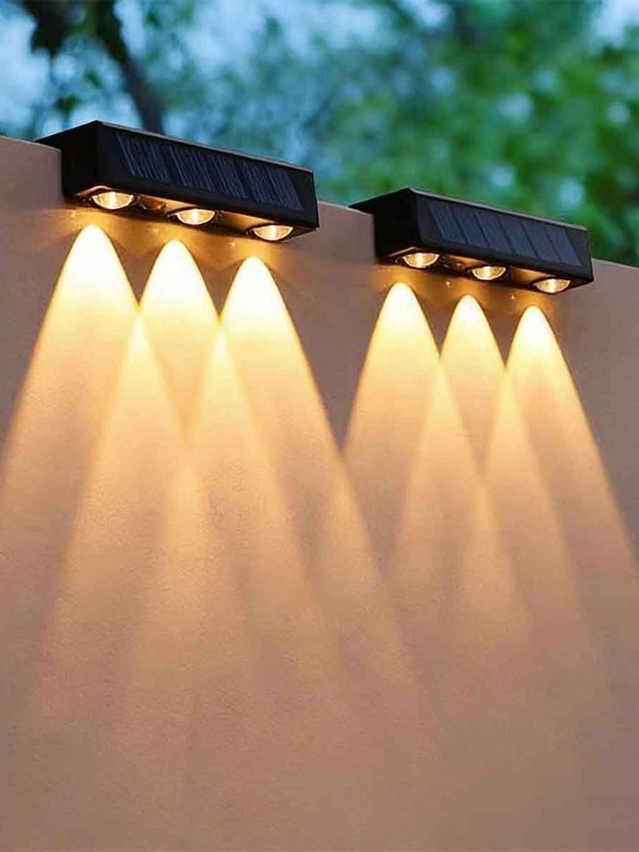 Style 3 Solar-Powered Outdoor Garden Spotlights