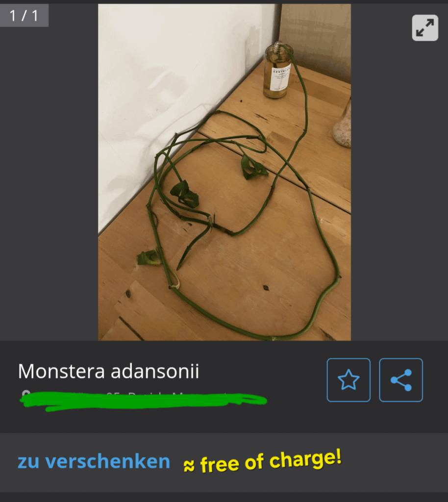 So lucky! It's completely free!