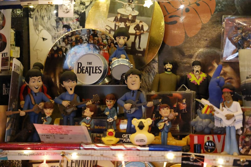 'Anything to do with the Beatles, I like.'   Photograph: Nick Bradshaw/The Irish Times