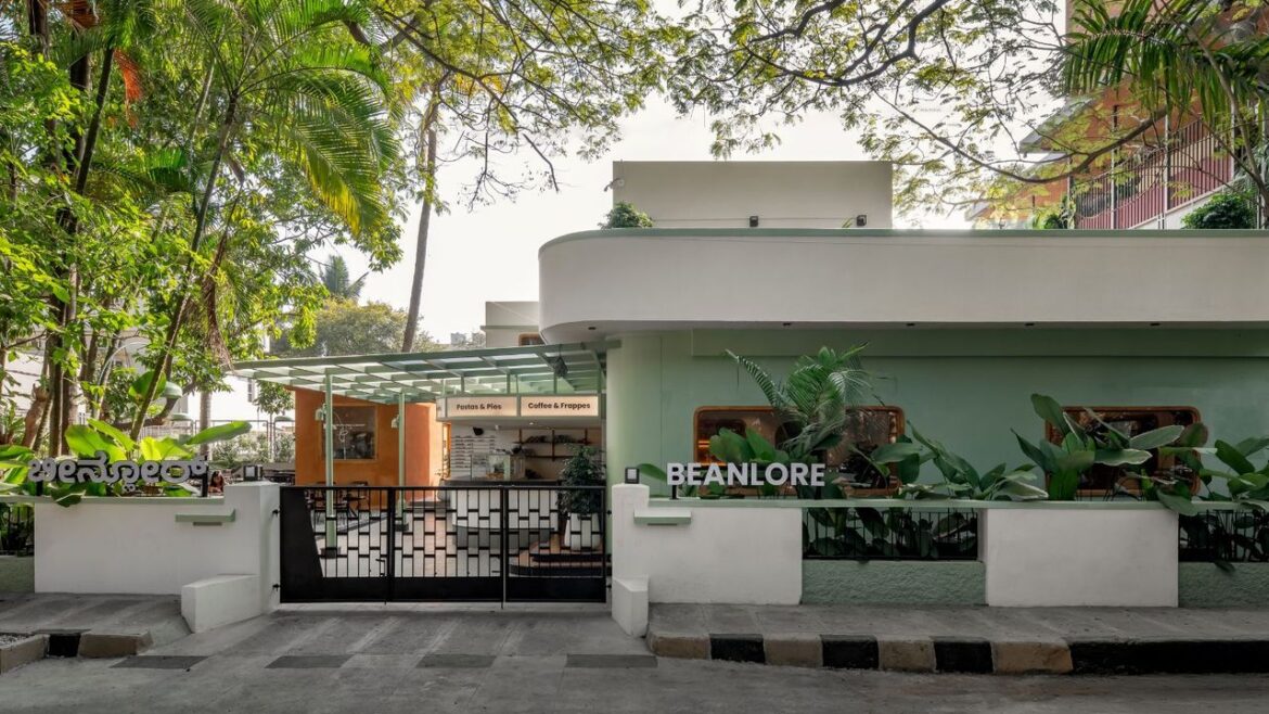 This quaint garden café in Bengaluru is housed in a 1980s Art Deco bungalow Architectural Digest logo