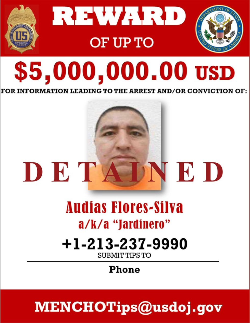 Audias Flores Silva, also known as “El Jardinero,” or The Gardener
