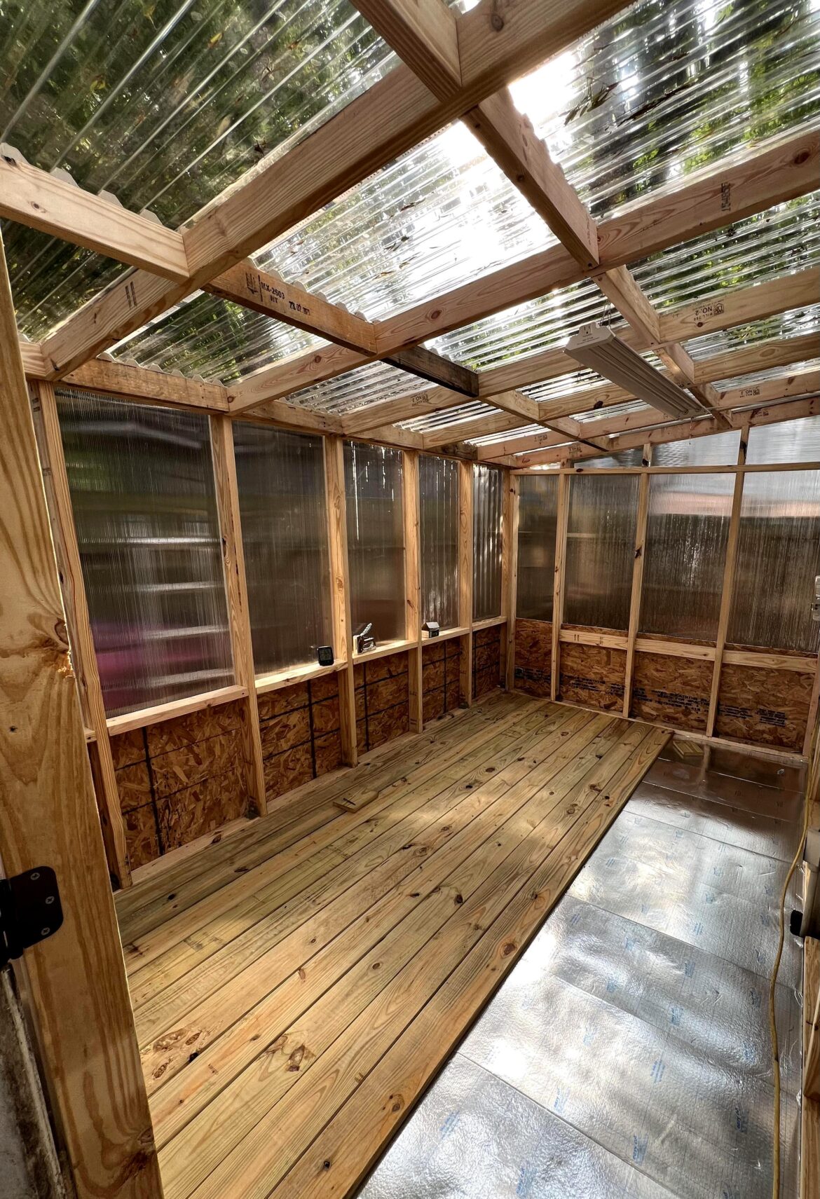 Future home of a hydroponic setup.