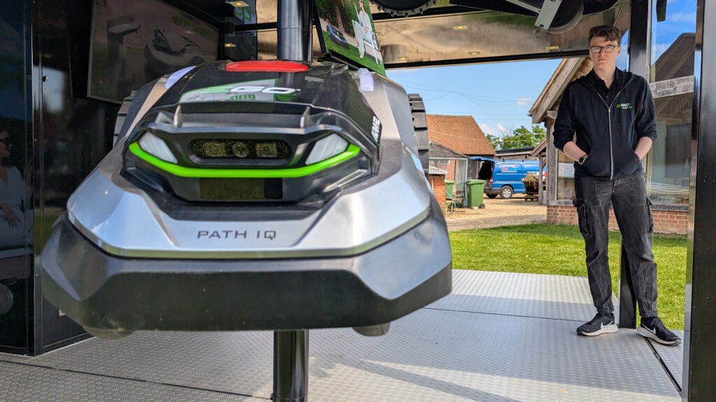 I got up close and personal with EGO’s latest robot lawn mower I got up close and personal with EGO’s latest robot lawn mower