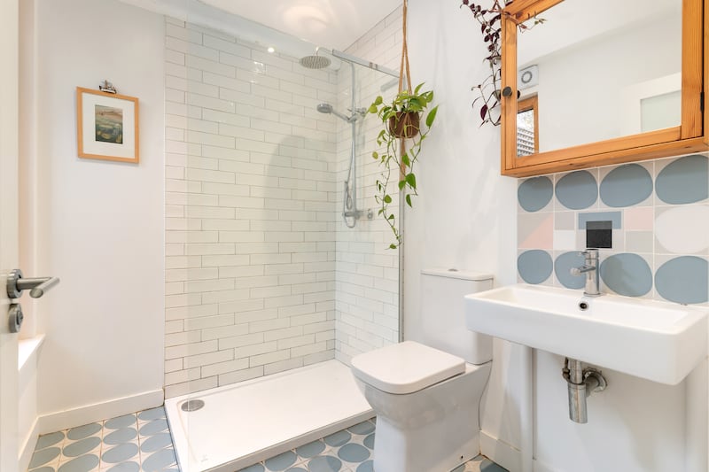 Downstairs shower room