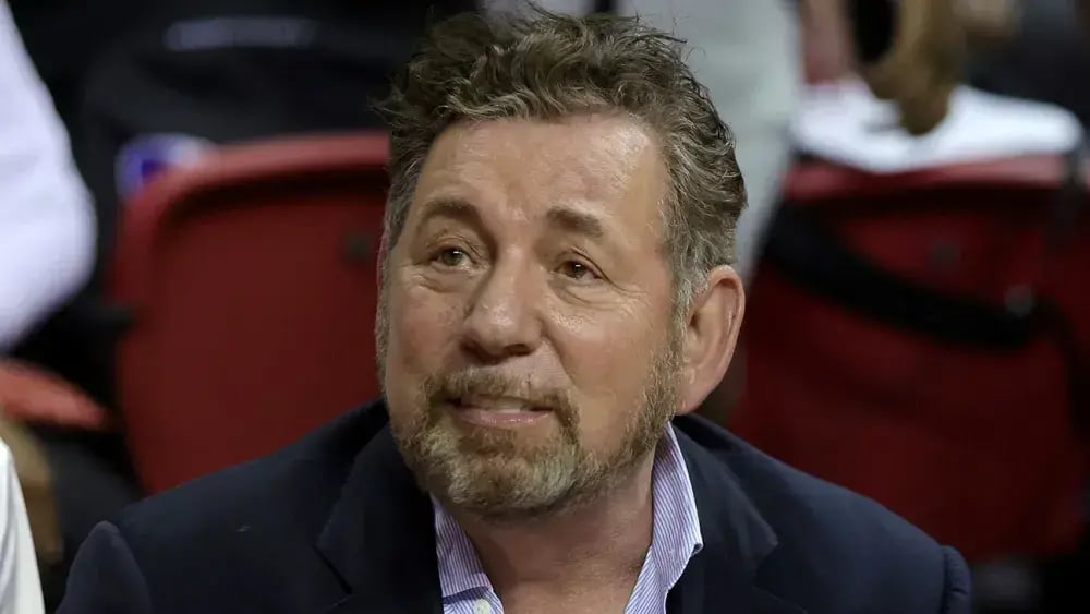 James Dolan (Photo: Getty Images) ג'יימס דולן, בעליו של מדיסון סקוור גארדן