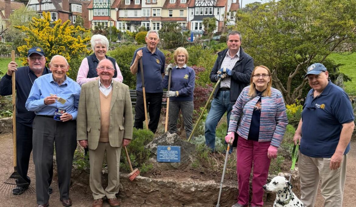 Torquay sensory garden restored as it marks 50 years of community care – Photo 1 of 2 Torquay sensory garden restored as it marks 50 years of community care - Photo 1 of 2