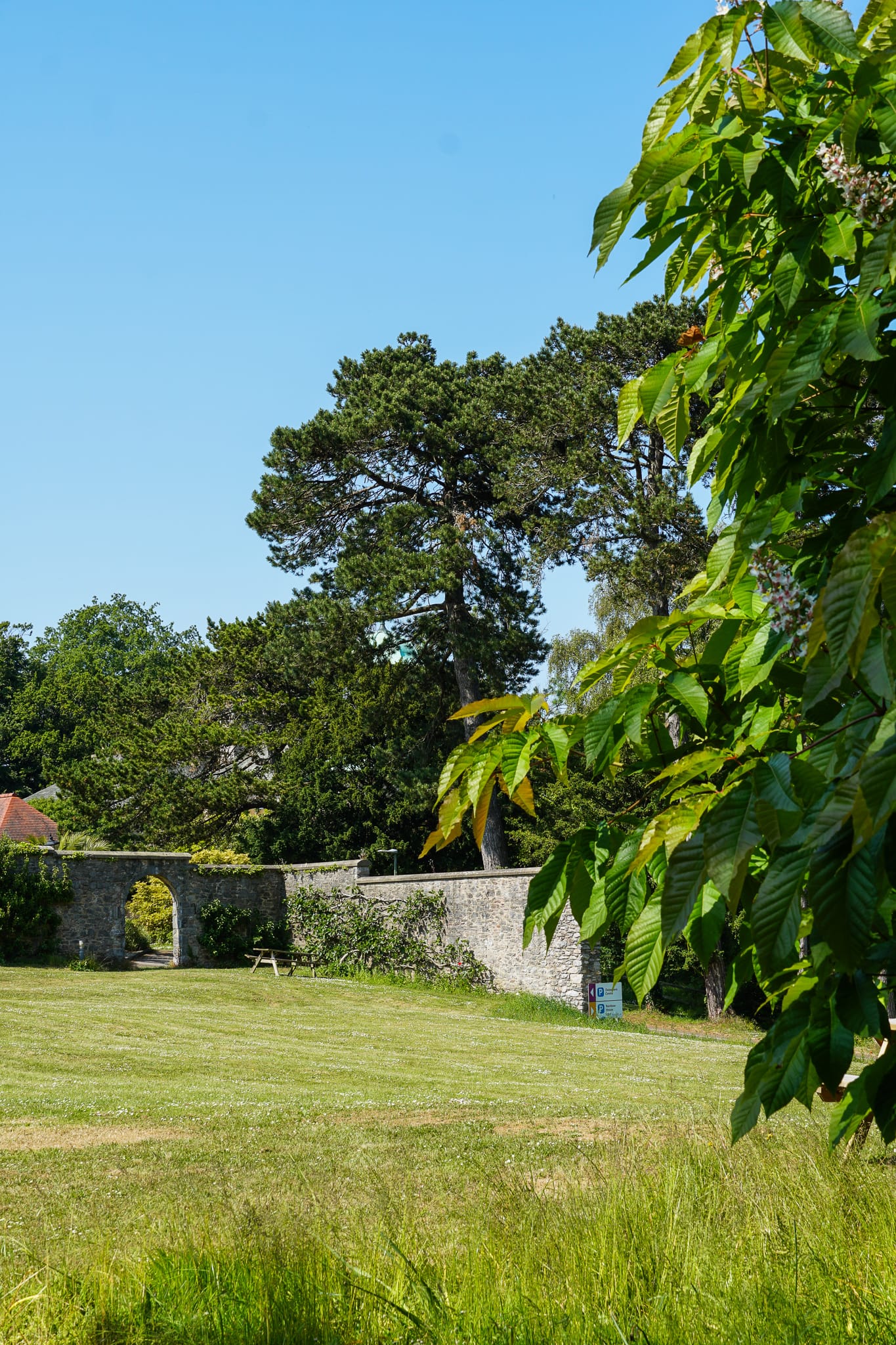 Rowcroft Hospice gardens and grounds