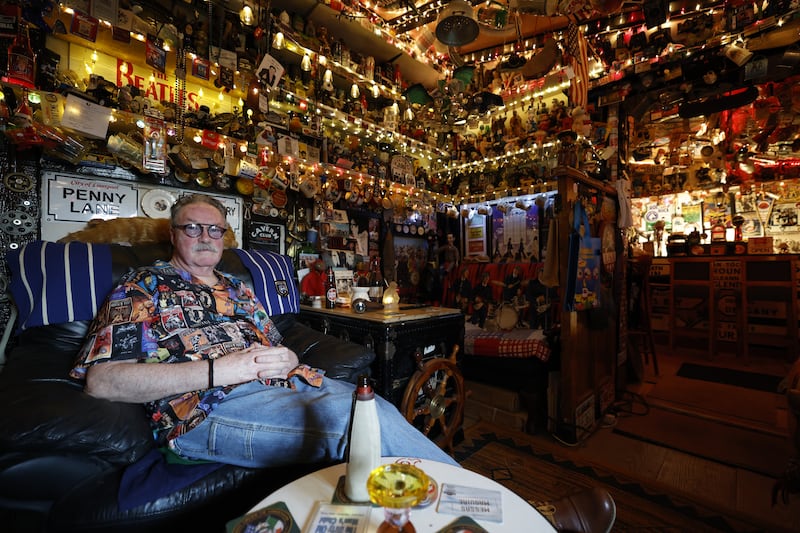 'It’s a disease that there’s no cure for, thank God.' Photograph: Nick Bradshaw/The Irish Times