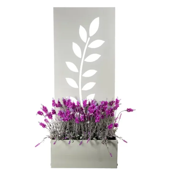 Dunelm, Screen Planter With Fern Design